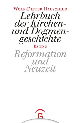 Reformation und Neuzeit