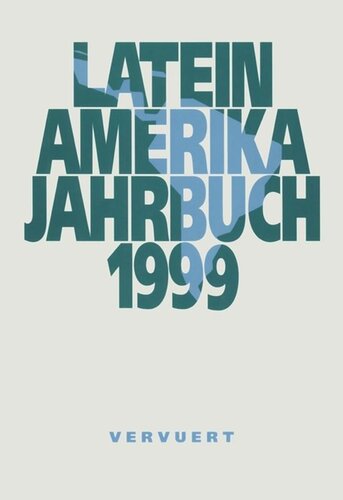 Lateinamerika Jahrbuch 1999