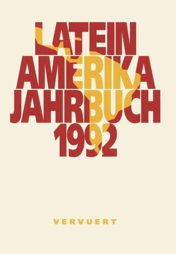 Lateinamerika Jahrbuch 1992