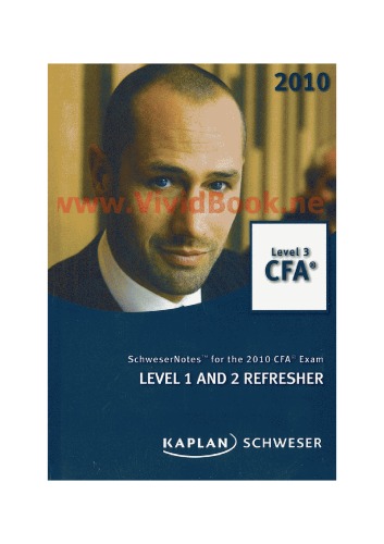 CFA LEVEL 3: LEVEL 1 AND 2 REFRESHER