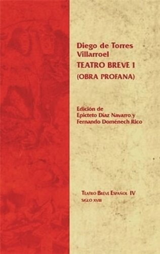 Teatro breve, I: Obra profana