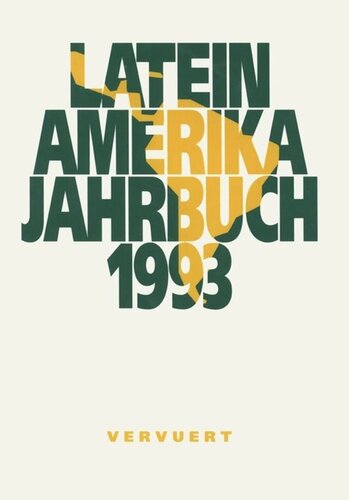 Lateinamerika Jahrbuch 1993
