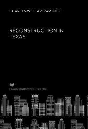 Reconstruction in Texas