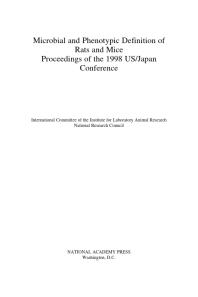 Microbial and Phenotypic Definition of Rats and Mice: Proceedings of the 1998 US/Japan Conference