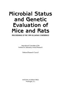 Microbial Status and Genetic Evaluation of Mice and Rats: Proceedings of the 1999 US/Japan Conference