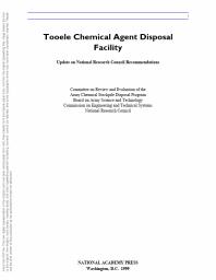 Tooele Chemical Agent Disposal Facility: Update on National Research Council Recommendations
