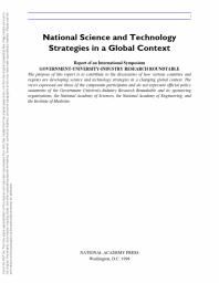 National Science and Technology Strategies in a Global Context: Report of an International Symposium