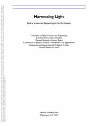 Harnessing Light: Optical Science and Engineering for the 21st Century