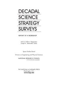 Decadal Science Strategy Surveys: Report of a Workshop