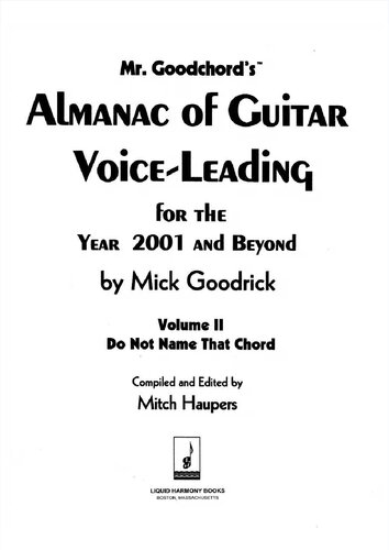 Almanac of Guitar Voice-Leading