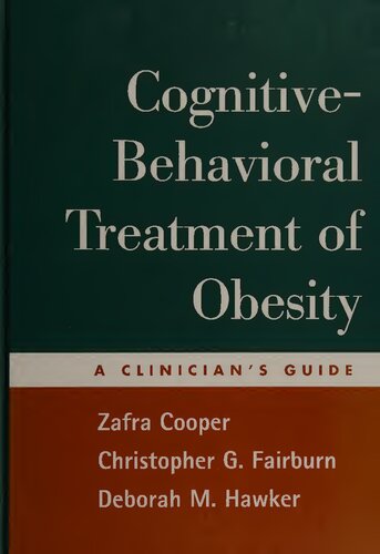 Cognitive-Behavioral Treatment of Obesity: A Clinician's Guide