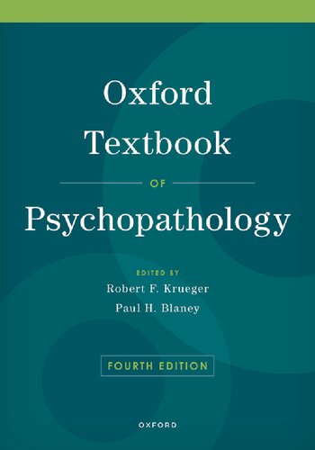 Oxford Textbook of Psychopathology (Oxford Library of Psychology)
