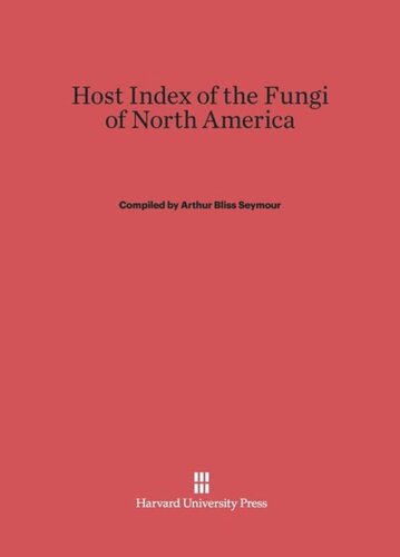 Host Index of the Fungi of North America