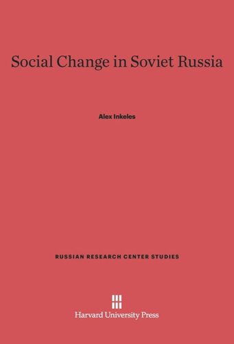 Social Change in Soviet Russia
