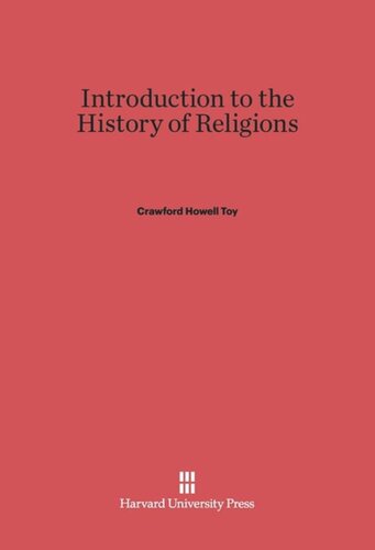 Introduction to the History of Religions