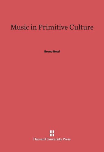 Music in Primitive Culture