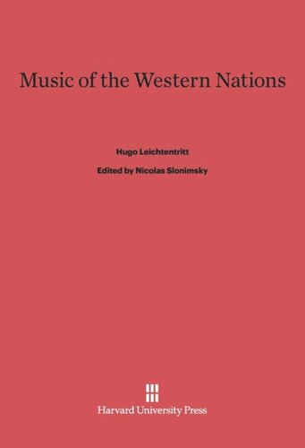 Music of the Western Nations