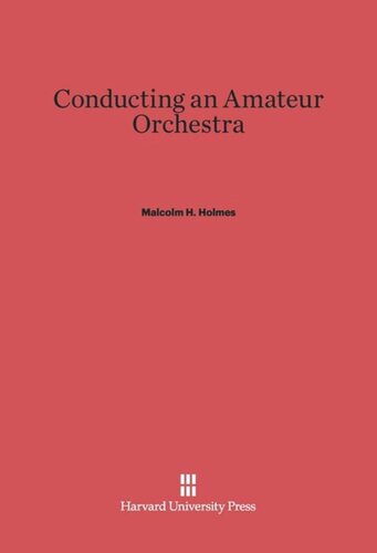 Conducting an Amateur Orchestra
