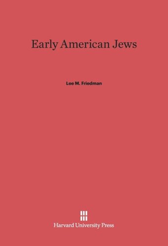 Early American Jews