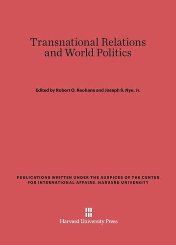 Transnational Relations and World Politics