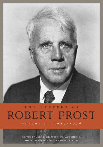 The Letters of Robert Frost: 1929–1936