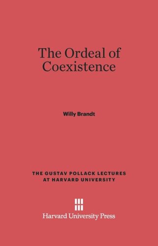 The Ordeal of Coexistence