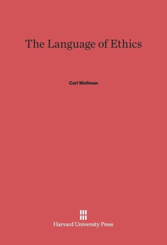 The Language of Ethics