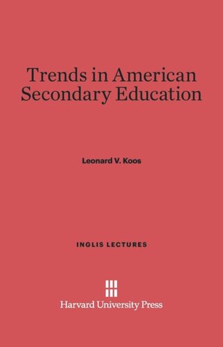 Trends in American Secondary Education