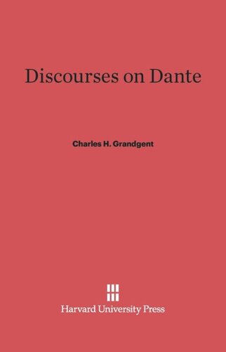 Discourses on Dante