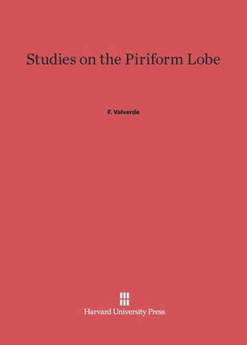 Studies on the Piriform Lobe