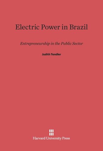 Electric Power in Brazil: Entrepreneurship in the Public Sector