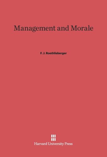 Management and Morale