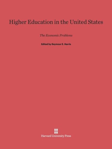 Higher Education in the United States: The Economic Problems