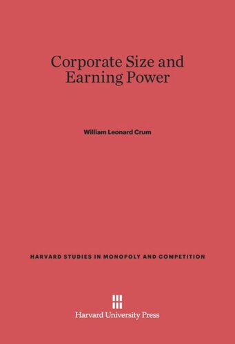 Corporate Size and Earning Power
