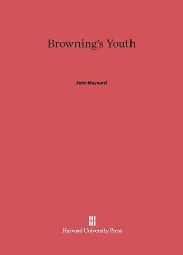 Browning’s Youth