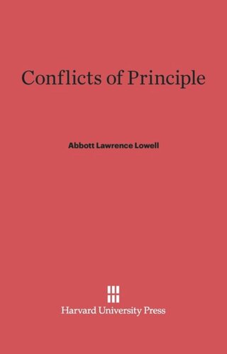 Conflicts of Principle