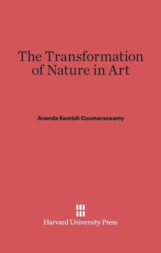 The Transformation of Nature in Art