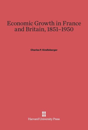 Economic Growth in France and Britain, 1851-1950