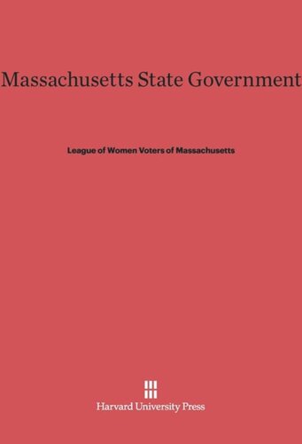 Massachusetts State Government: Second Edition