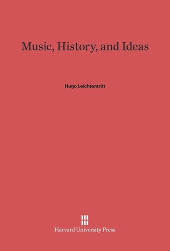 Music, History, and Ideas