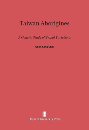 Taiwan Aborigines: A Genetic Study of Tribal Variations