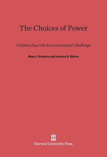 The Choices of Power: Utilities Face the Environmental Challenge
