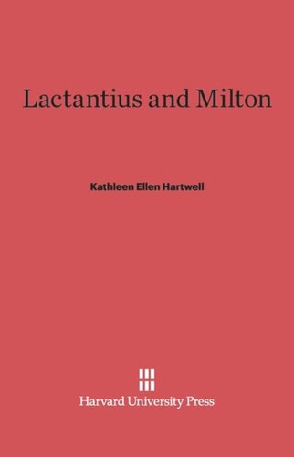 Lactantius and Milton