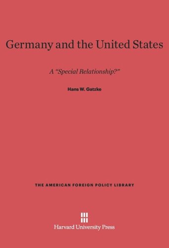 Germany and the United States: A 