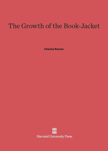 The Growth of the Book-Jacket