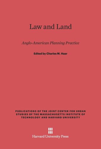 Law and Land: Anglo-American Planning Practice