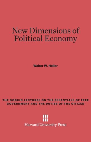 New Dimensions of Political Economy