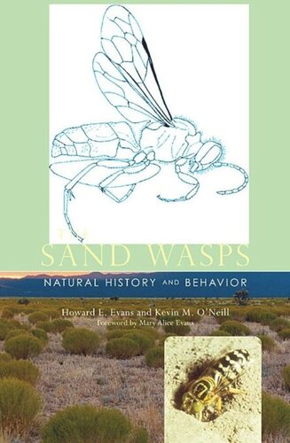 The Sand Wasps: Natural History and Behavior