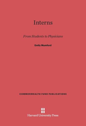 Interns: From Students to Physicians