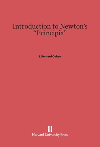 Introduction to Newton’s “Principia”